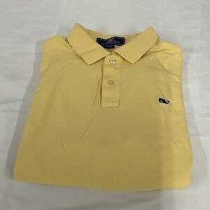 Vineyard Vines Light Yellow Polo short sleeve Shirt